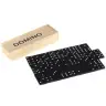 Domino Dominoes Dominos In A Wooden Box 28PCS