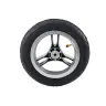 Plastic wheel with rubber tire (inflatable) PRO600 rear