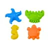 Sand Toy Set, Shovel, Rake, Molds, 6 pcs. Sand Toy Set, Shovel, Rake, Molds, 6 pcs.