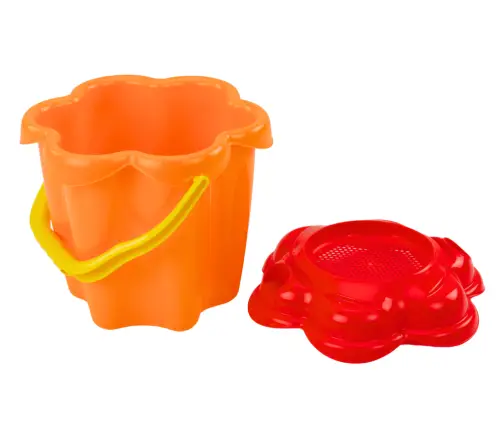 Sand Set, Bucket, Grinder, Strainer, Molds, 9 Colorful Sand Set, Bucket, Grinder, Strainer, Molds, 9 Colorful