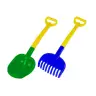 Children's Garden Wheelbarrow Shovel Rake Colorful Set 3 pcs.
