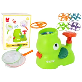 Frisbee Elephant Catch Frisbee Game Catapult Green