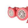 Pistol on a Tripod Pink Soap Bubbles