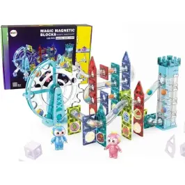 Luminous Ball Slide Magnetic Elevator Devil's Wheel 129 Elements