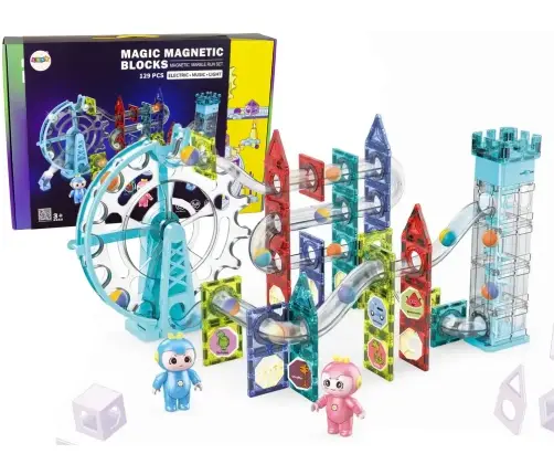 Luminous Ball Slide Magnetic Elevator Devil's Wheel 129 Elements