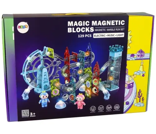 Luminous Ball Slide Magnetic Elevator Devil's Wheel 129 Elements