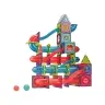 Magnetic Blocks 145 Pieces 3D Slide For Balls