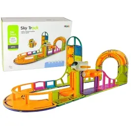 Magnetic Construction Blocks Sky Track 61 Pieces
