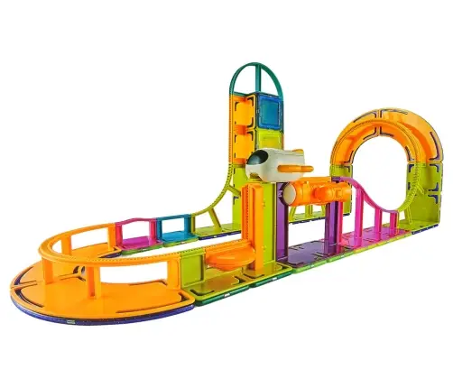 Magnetic Construction Blocks Sky Track 61 Pieces Magnetic Construction Blocks Sky Track 61 Pieces