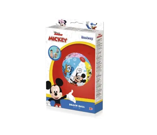Inflatable Beach Ball Mickey Mouse 51cm Bestway 91098