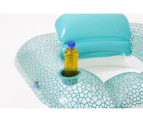 Inflatable Cushion Swimming Circle Blue 102 x 94 cm Bestway 43097