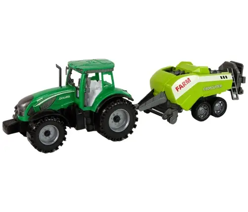 Green Agricultural Tractor, Seeder, Friction Drive Green Agricultural Tractor, Seeder, Friction Drive