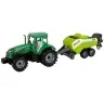 Green Agricultural Tractor, Seeder, Friction Drive Green Agricultural Tractor, Seeder, Friction Drive