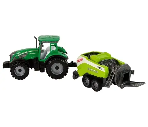 Green Agricultural Tractor, Seeder, Friction Drive Green Agricultural Tractor, Seeder, Friction Drive