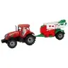 Farm Tractor With Red Sprayer