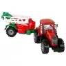 Farm Tractor With Red Sprayer
