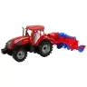 Red Tractor with Plough Friction Drive