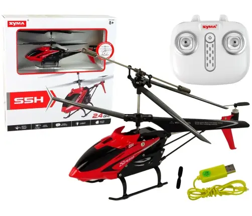 Helikopters R/C S5H SYMA Red Helikopters R/C S5H SYMA Red