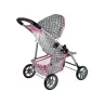 Doll Stroller Stroller Pink Stars