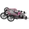 Doll Stroller Stroller Pink Stars