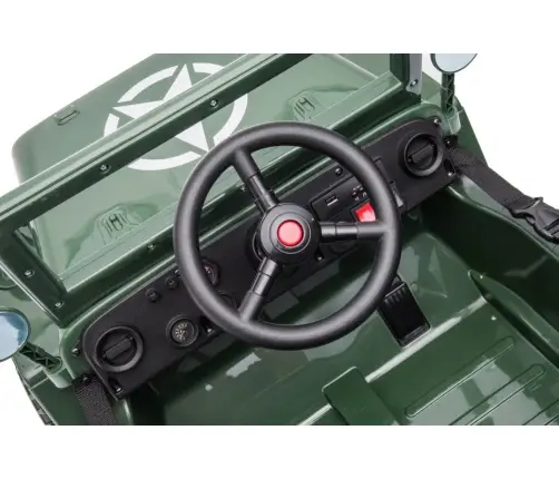 Battery Car JH-103 Army Green 4x4