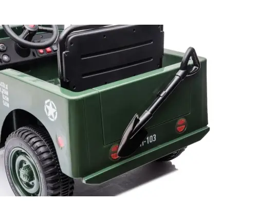 Battery Car JH-103 Army Green 4x4