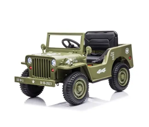 Battery Car JH-103 Olive Green 4x4