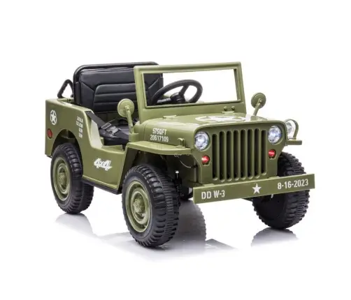 Battery Car JH-103 Olive Green 4x4