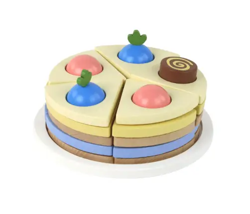 Wooden Cake Cake Pieces 8 pieces. Wooden Cake Cake Pieces 8 pieces.