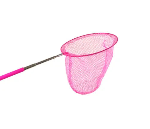 Butterfly Net Insect Folding Telescopic 85 cm Pink