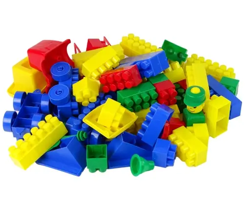 Coloured Construction Bricks K2 Medium