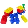 Coloured Train 3-part Blocks K2