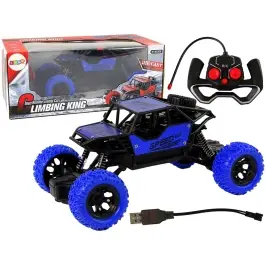 Radiovadāmā mašīna ar pulti Terrain Car Blue
