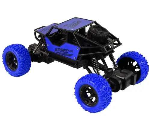 Radiovadāmā mašīna ar pulti Terrain Car Blue Radiovadāmā mašīna ar pulti Terrain Car Blue