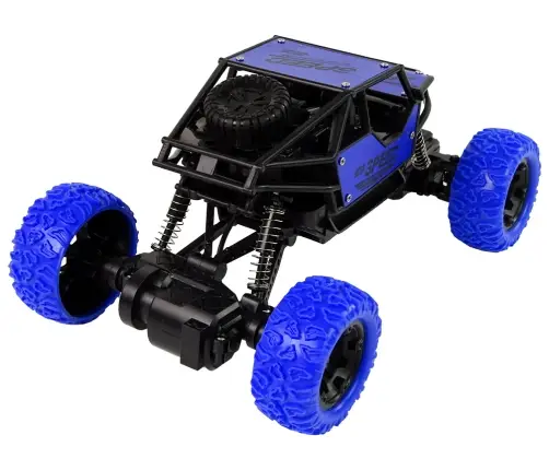 Radiovadāmā mašīna ar pulti Terrain Car Blue Radiovadāmā mašīna ar pulti Terrain Car Blue