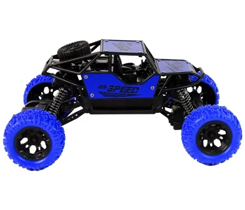 Radiovadāmā mašīna ar pulti Terrain Car Blue Radiovadāmā mašīna ar pulti Terrain Car Blue