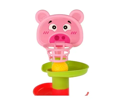 Educational Ball Slide 6 Levels Pig Basket Sorter
