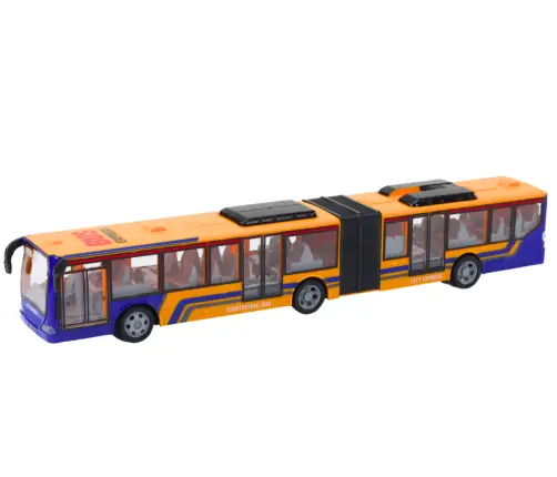Radiovadāmā mašīna ar pulti City Bus Orange Radiovadāmā mašīna ar pulti City Bus Orange