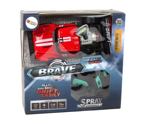 Radiovadāmā mašīna ar pulti Sports Car 1:16 Red Radiovadāmā mašīna ar pulti Sports Car 1:16 Red