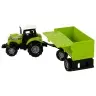 Farm Tractor with Trailer Lights Sounds Green