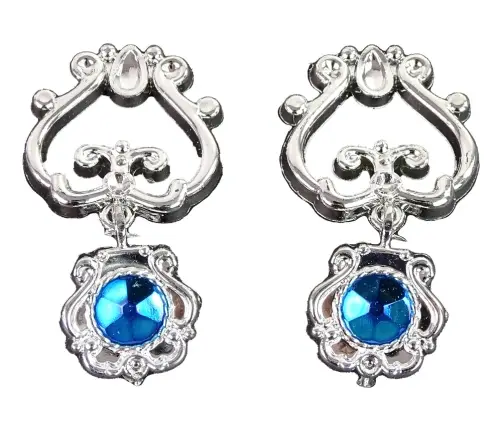 Set for Little Princess Blue Crown Carnival Ball + Accessories.