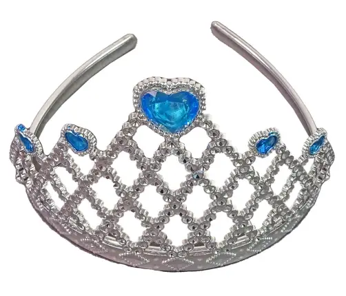 Set for Little Princess Blue Crown Carnival Ball + Accessories.