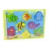 Wooden Set for Catching Sea Animals Wooden Set for Catching Sea Animals