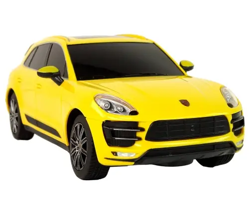 Car R/C Porsche Macan Turbo 1:24 Rastar Yellow Car R/C Porsche Macan Turbo 1:24 Rastar Yellow