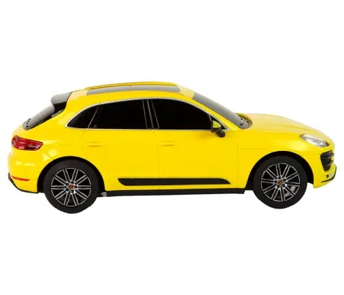 Car R/C Porsche Macan Turbo 1:24 Rastar Yellow Car R/C Porsche Macan Turbo 1:24 Rastar Yellow