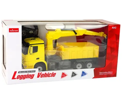 Машина на радиоуправлении Mercedes Rastar Yellow
