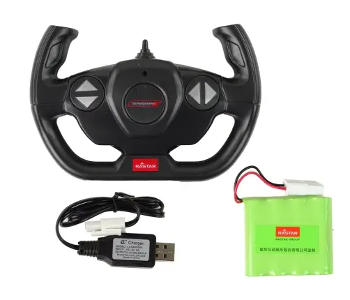 Car R/C Dodge Charger 1:16 Rastar Black