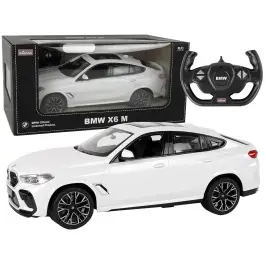 Car R/C Bmw X6 M 1:14 Rastar White