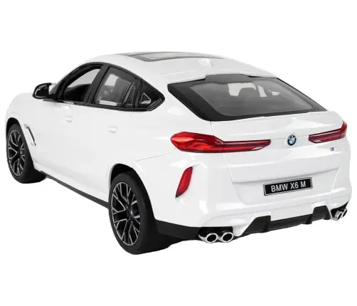 Car R/C Bmw X6 M 1:14 Rastar White