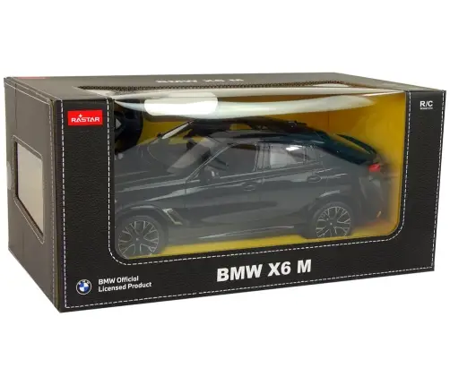 Car R/C Bmw X6 M 1:14 Rastar Black